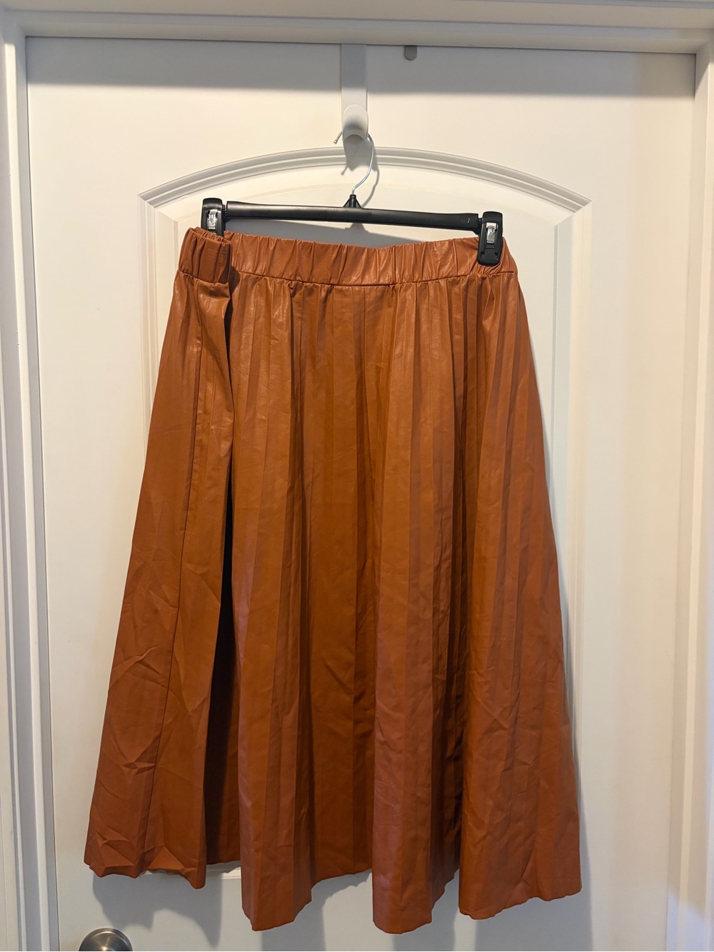 Lane Bryant Rust Orange A-Line Skirt
